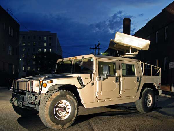 The modified Humvee
